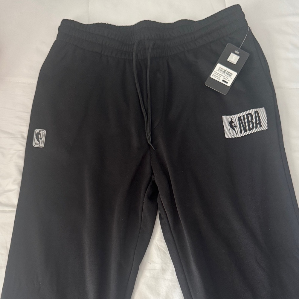 NBA Black Joggers with Logo